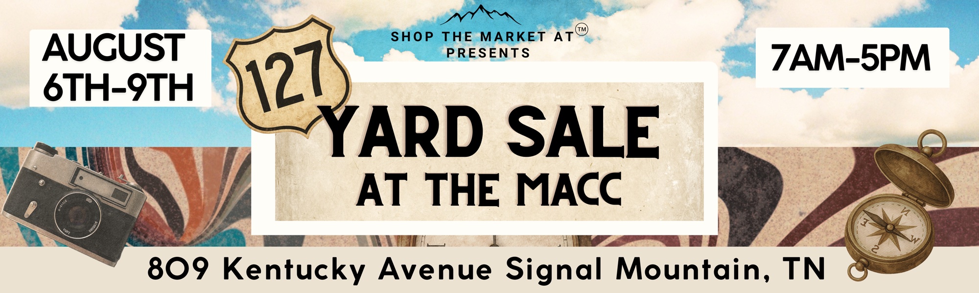 127 Yard Sale at the MACC — MACC, Signal Mountain, TN